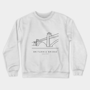 Britannia Bridge - Anglesey Crewneck Sweatshirt